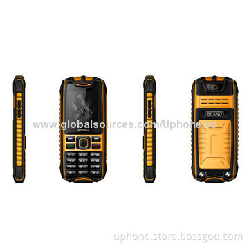 Waterproof mobile phone with 2.0", MTK6250, 64MB+64MB, 0.3MP, big battery, outdoor/military